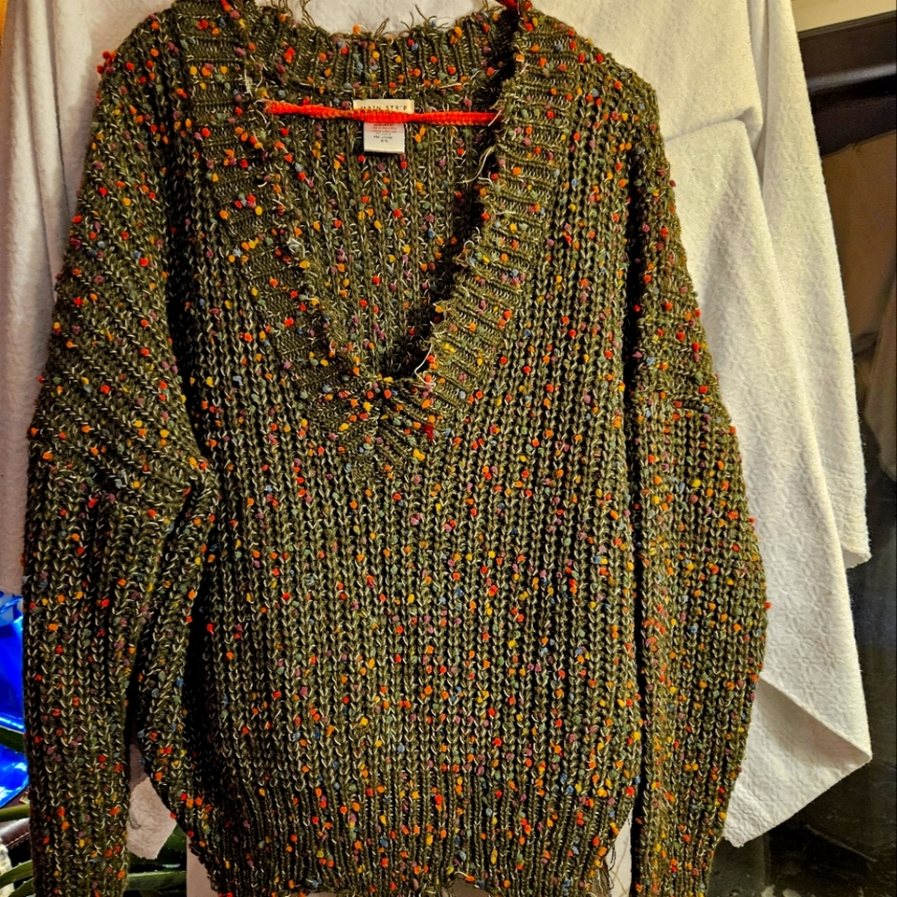 Ripped  sweater